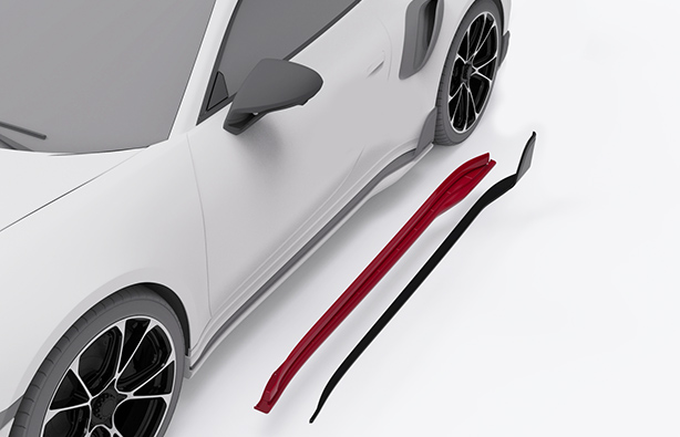 Techart Side Skirts : Suncoast Porsche Parts & Accessories